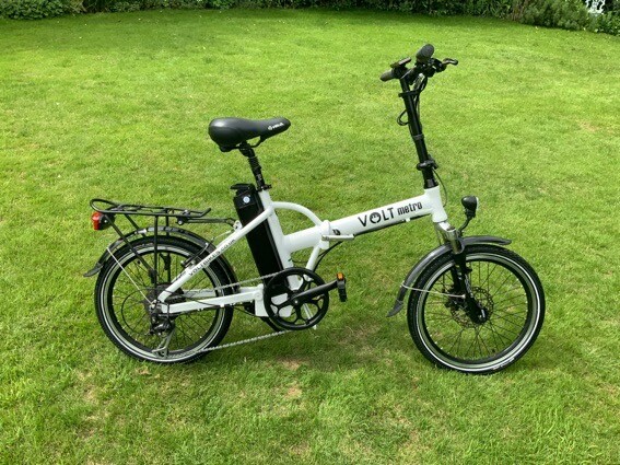 volt metro folding electric bike